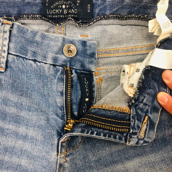 LUCKY BRAND SWEET JEAN CROP 8/29 Capri Style - Picture 3 of 7